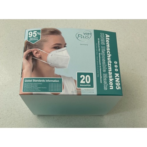 20 Stck Atemschutzmasken KN95 (Entspricht FFP2)