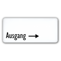 Ausgang (Pfeil rechts)