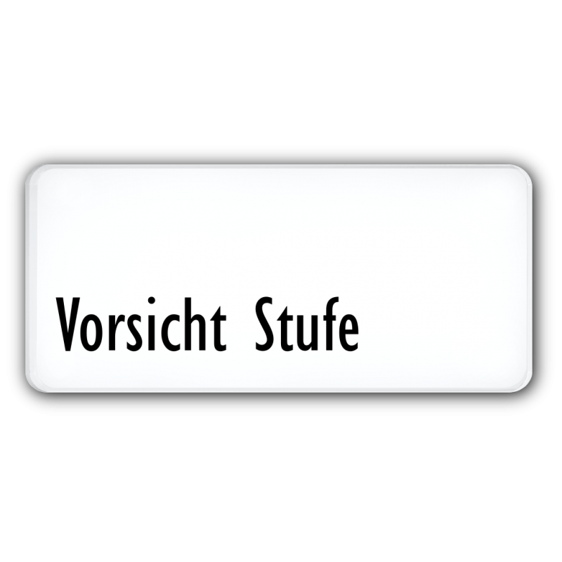 Vorsicht Stufe