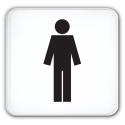 WC Herren (Symbol)