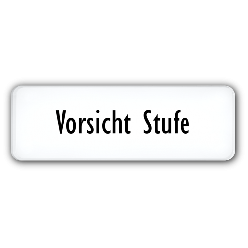 Vorsicht Stufe