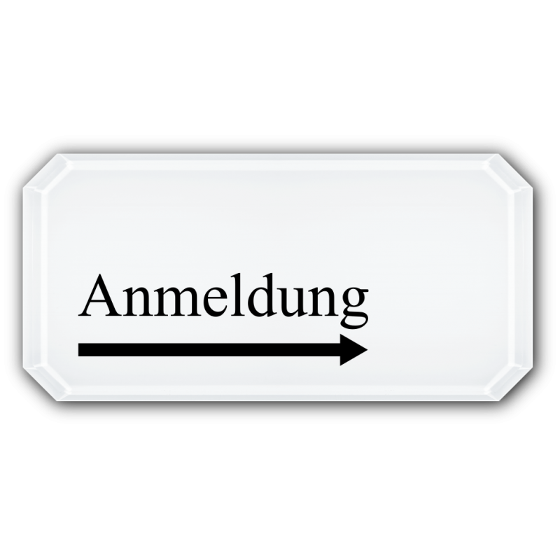 Anmeldung (Pfeil rechts)