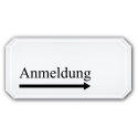 Anmeldung (Pfeil rechts)