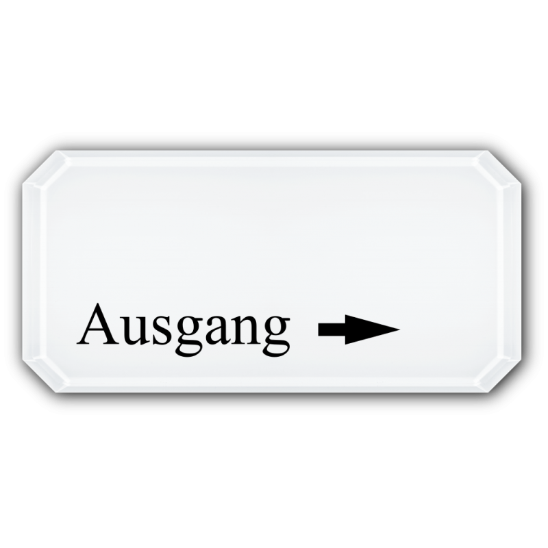 Ausgang (Pfeil rechts)
