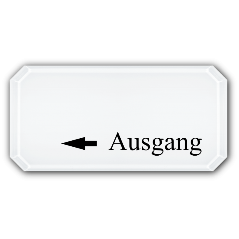 Ausgang (Pfeil links)