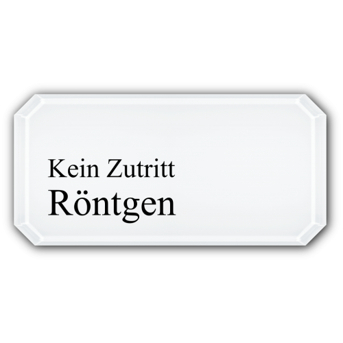 Kein Zutritt Röntgen