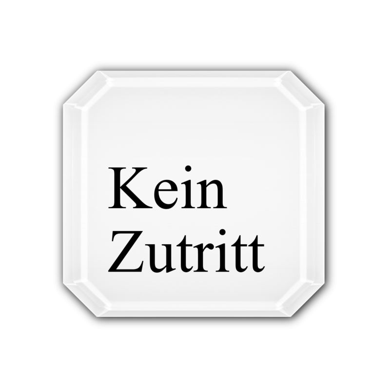 Kein Zutritt