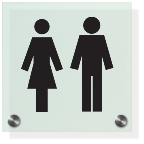 WC Damen und Herren (Symbole)
