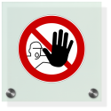 Durchgang verboten (Symbol)