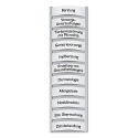 Grundplatte 1-spaltig für Infodisplay