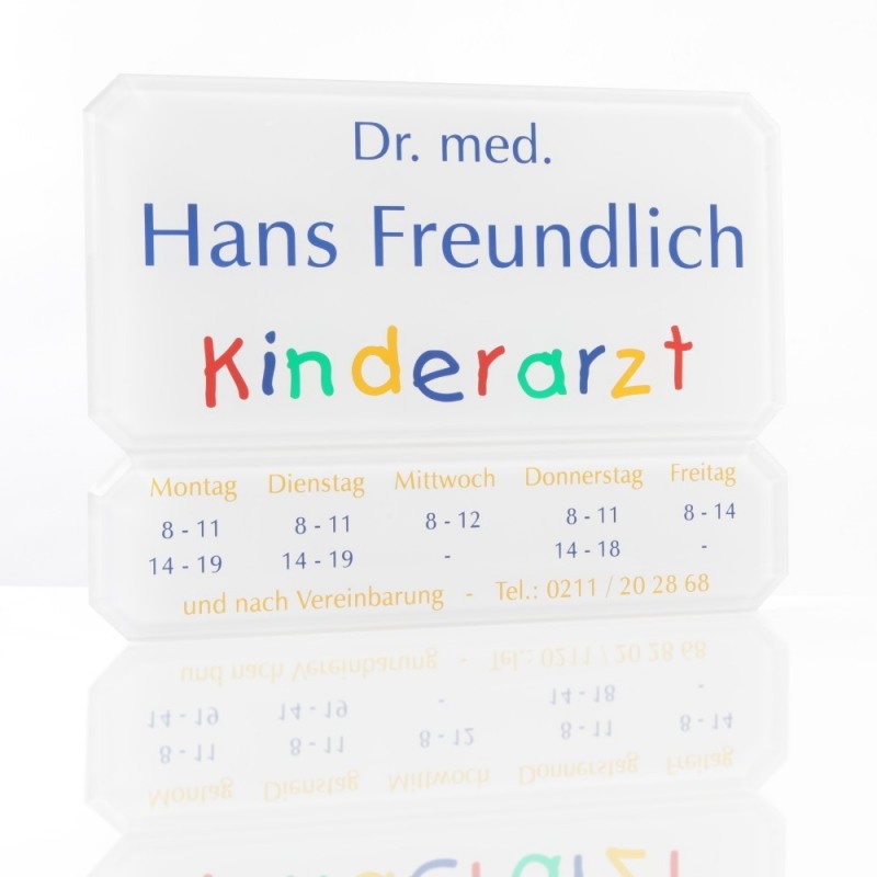 Außenschild Typ DÜSSELDORF